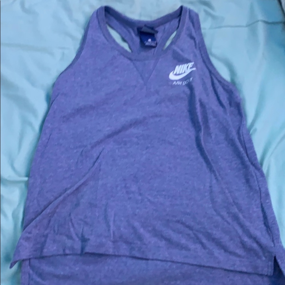 purple Nike tank